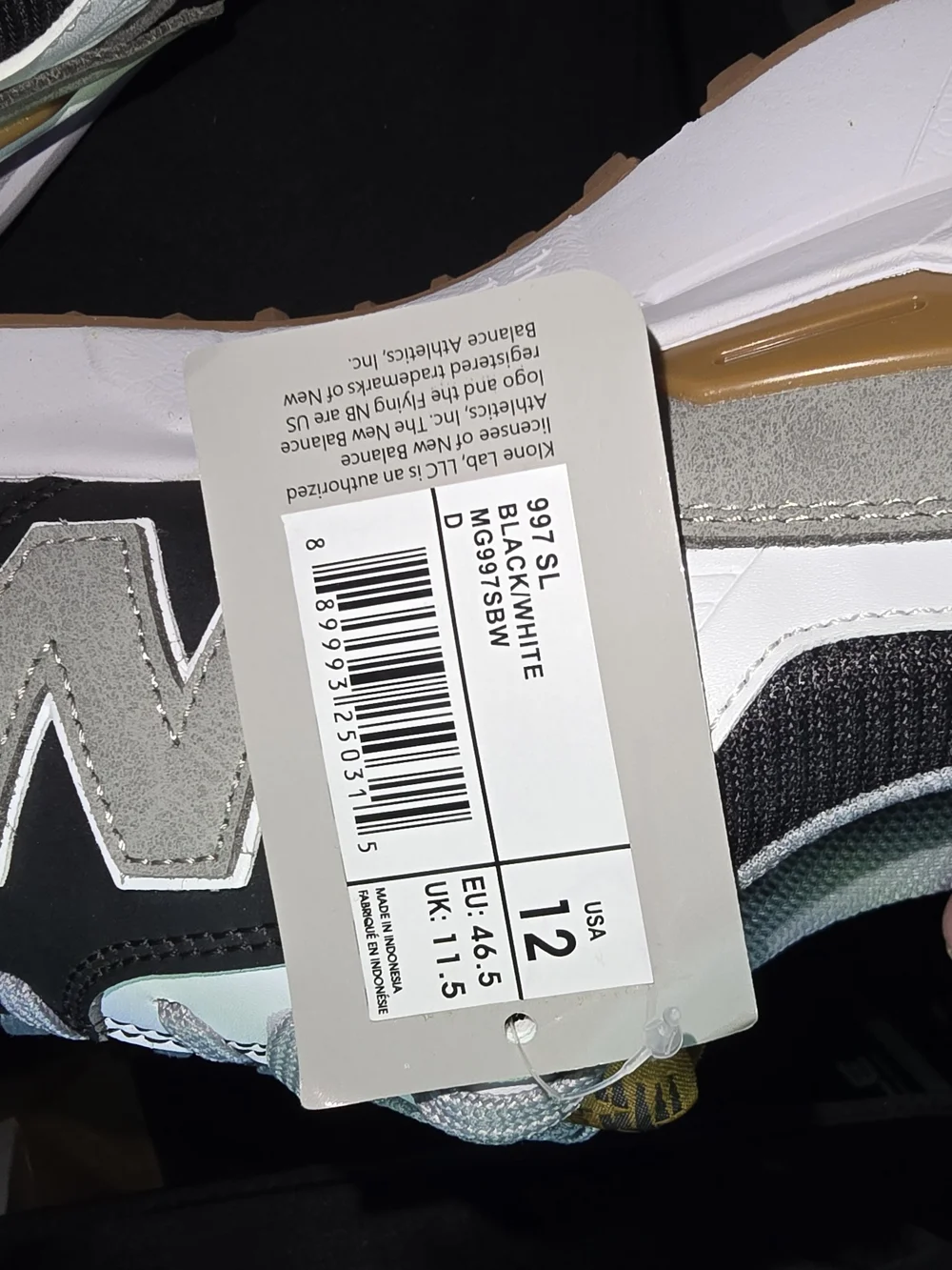 New Balance 997 SL Spikeless Golf Shoes – Men’s 9.5 & 12 – NWT
